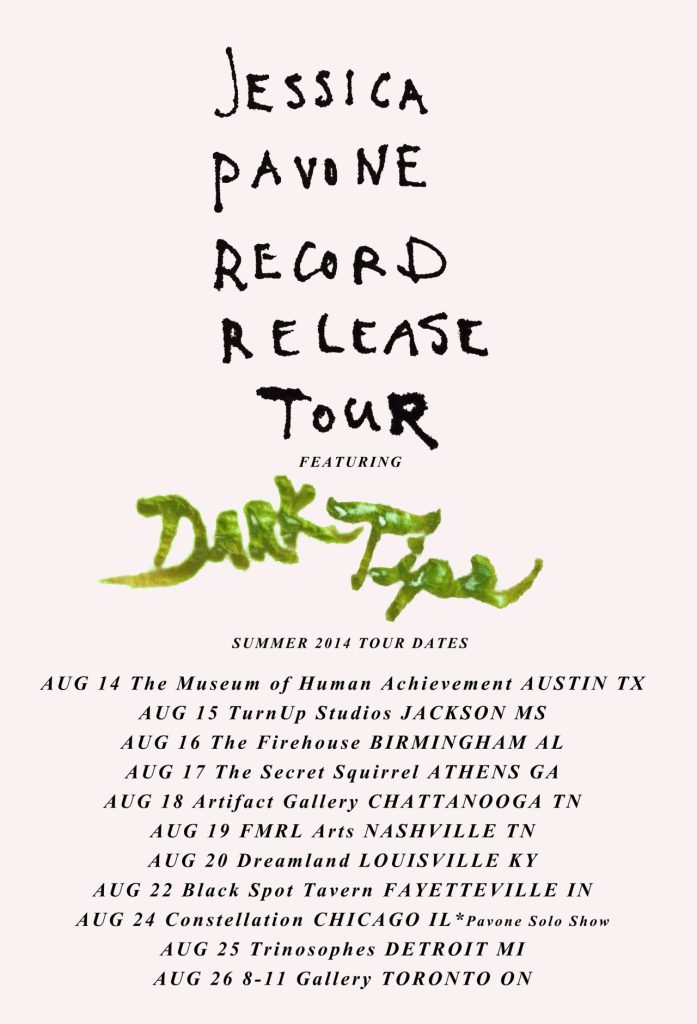 dark tips record release poster